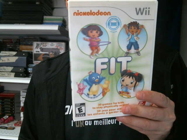 Nickelodeon fit 30 jeux
