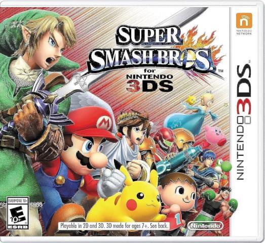 Super smash bros 3ds