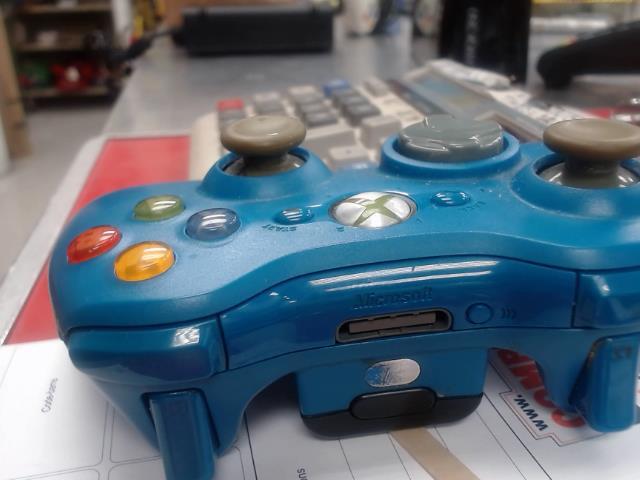 Manette xbox 360 bleu