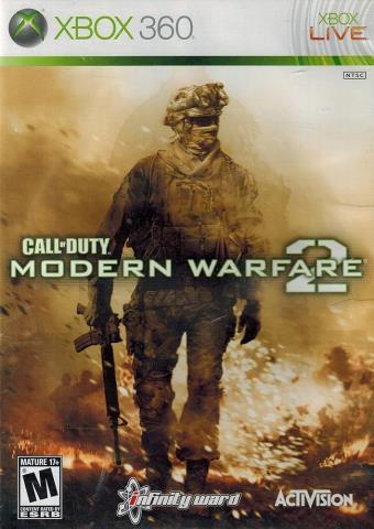 X360 call of duty modern warfare 2