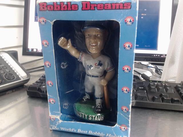 Figurine baseball booblehead rusty staub