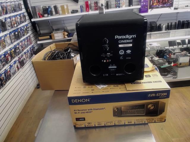 Subwoofer + 5 speaker paradigm