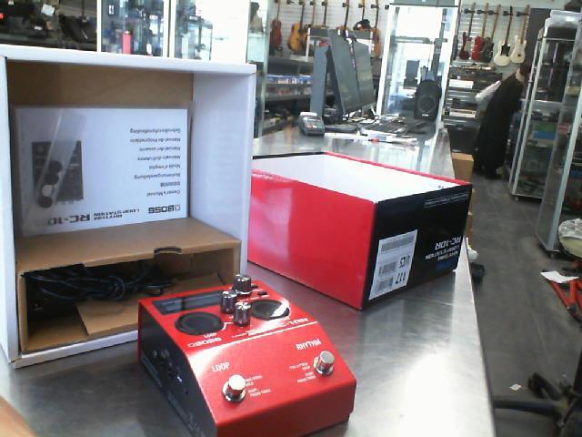 Rhythm loop station pedal guitare