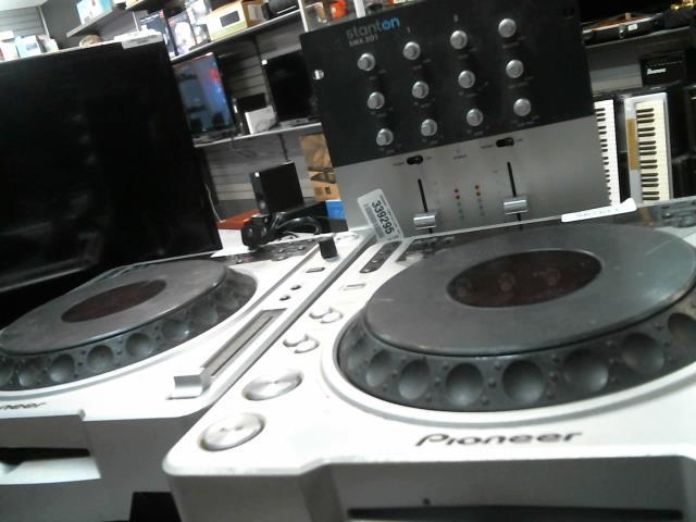 Kit 2 cdj-800mk2+mixer stanton smx.201