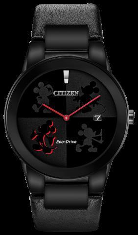 Montre noir disney mickey mouse bo