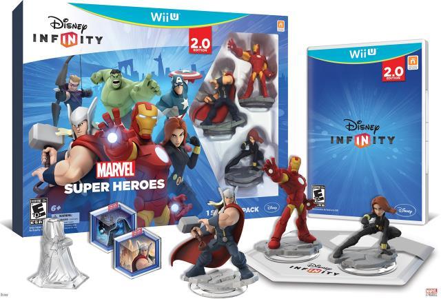 Wii u marvel starter kit 2.0 + game