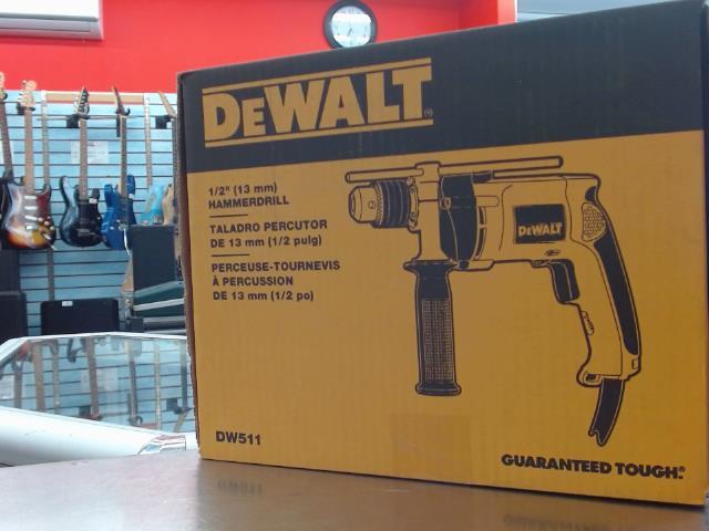 Dewalt hammerdrill 1/2po