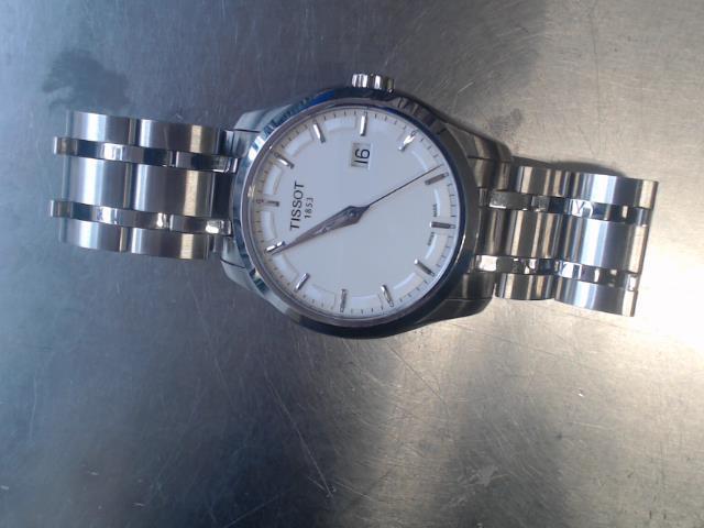 Silver watch tissot