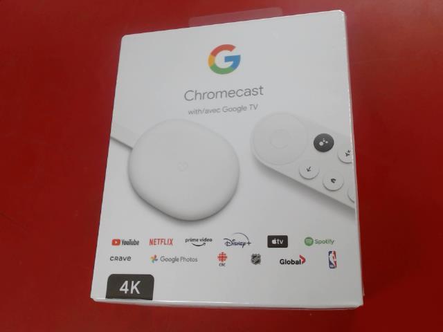 Chromecast 4k neuf en boite