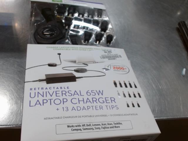 Universal 65w laptop charger
