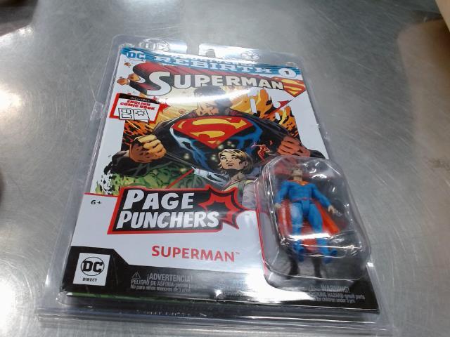 Superman page punchers figurine