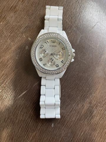 Montre lisewathier bracelet blanc