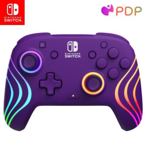 Manette lumineuse purple  switch
