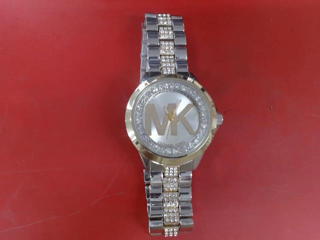 Montre michael kors grise et dore