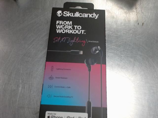 Wired earbuds neuf skullcandy