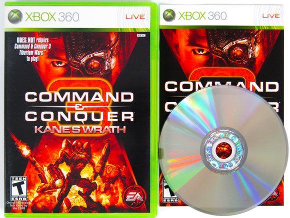 Xbox 360 game command & conquer k's wrat