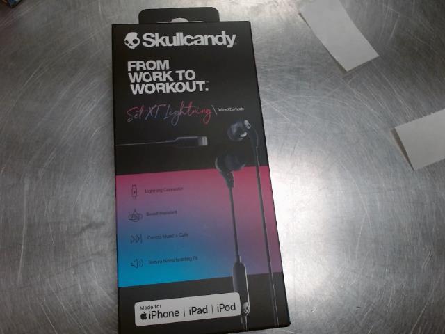 Earbuds wired skullcandy neuf