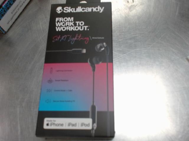 Earbuds wired skullcandy neuf