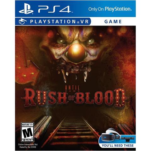 Ps4 game until dawn rush of blood