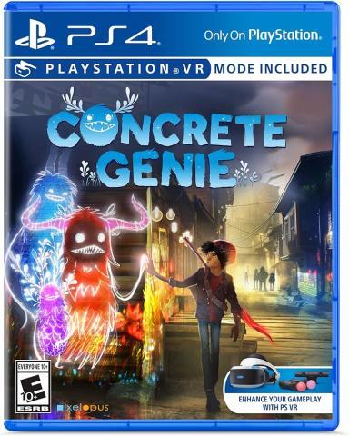 Ps4 game concrete genie