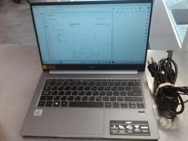 Laptop acer i5-10thgen-8gbram-256ssd
