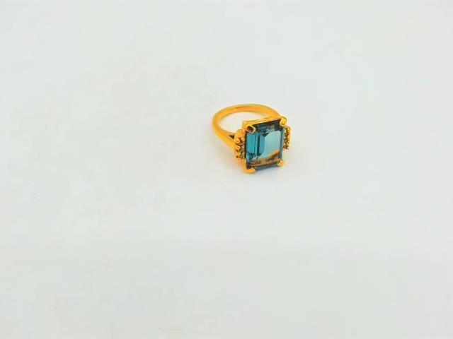 BAGUE EN OR 10KT   DI