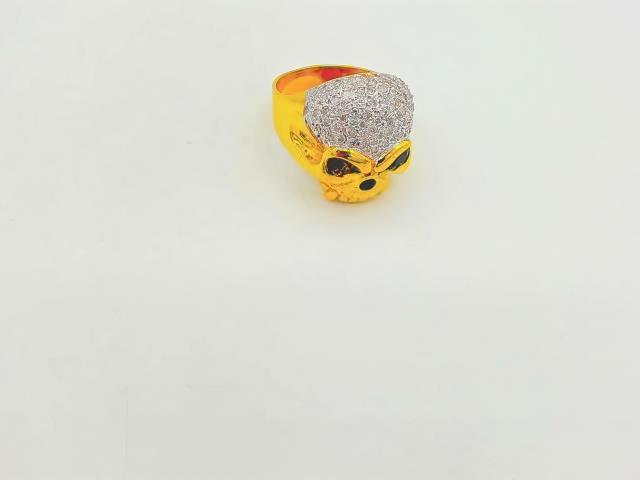 BAGUE EN OR 10KT   DI