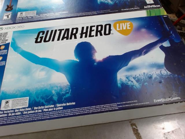 Bundle guitar hero live xbox360 openbox