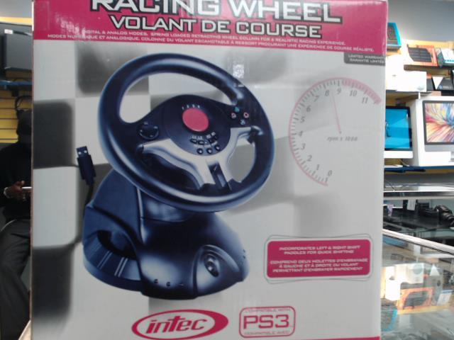 Volant de course pour ps3