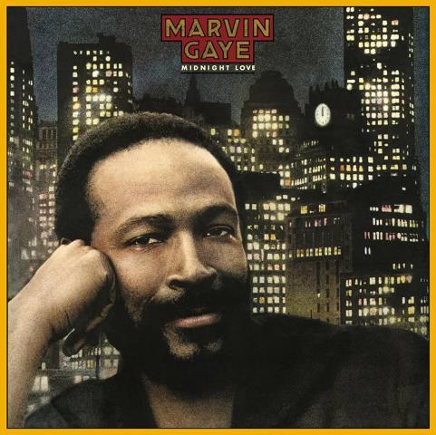 Midnight love by marvin gaye vynil