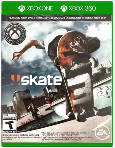 Jeux xbox 360 skate