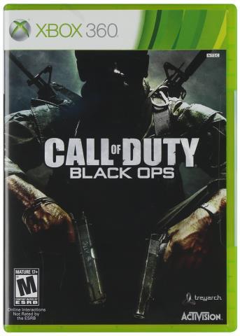 Jeux xbox 360 call of duty black ops