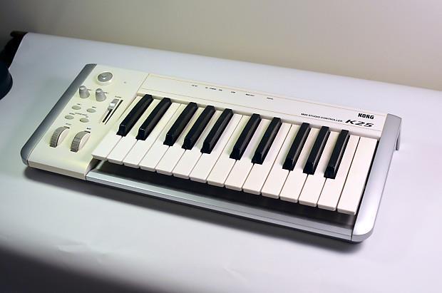 Midi studio controller k25