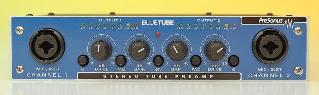 Stereo tube pream bleu