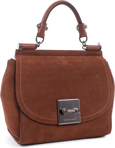 Brown bag celine dion baroque satchel