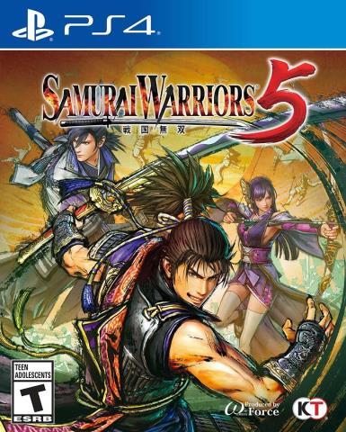 Ps4 game samurai warriors 5