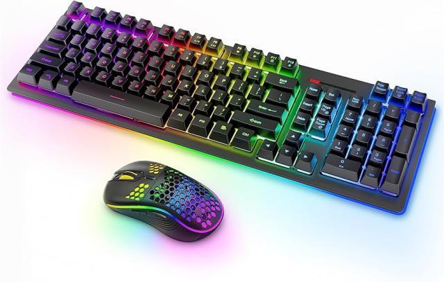 Wireless keyboard and mouse combo