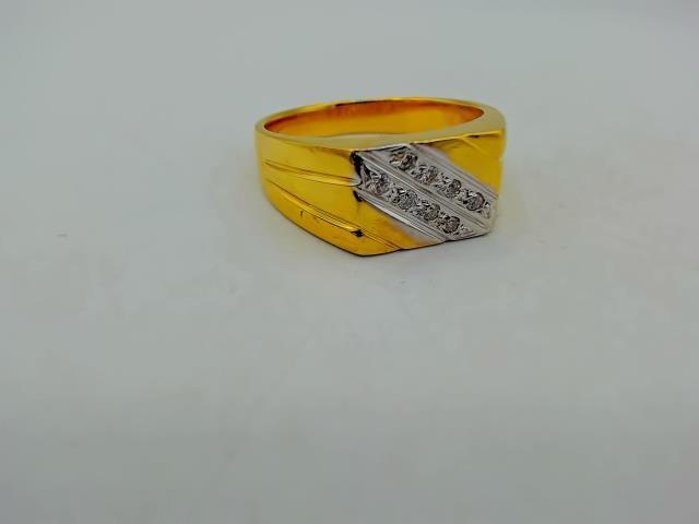 BAGUE EN OR 10KT   DI