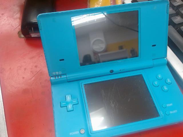 Nintendo ds i avec chargeur turquoise