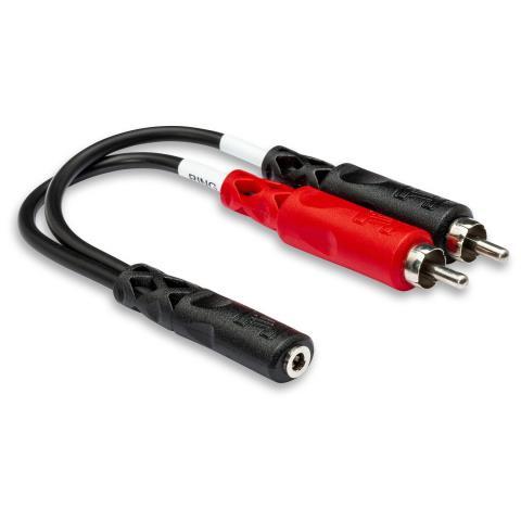 3.5mm to dual rca