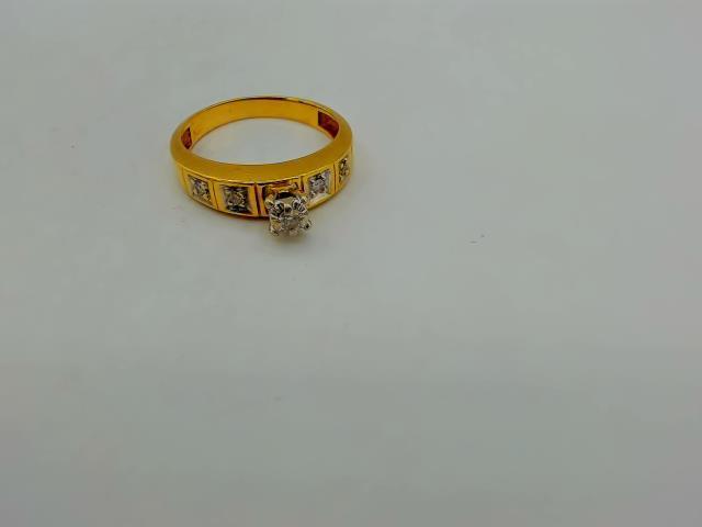 BAGUE EN OR 10KT   DI