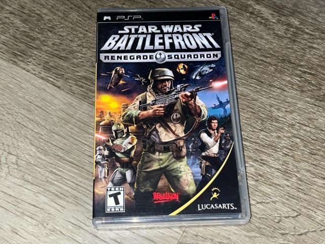 Psp game star wars battlefront ren. squ.