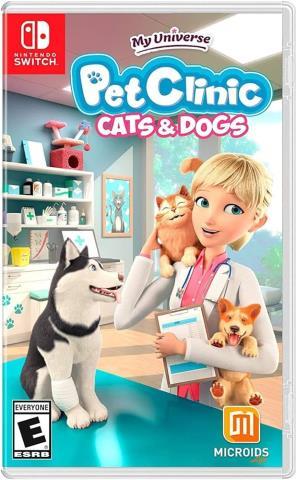 Switch game pet clinic cats & dogs