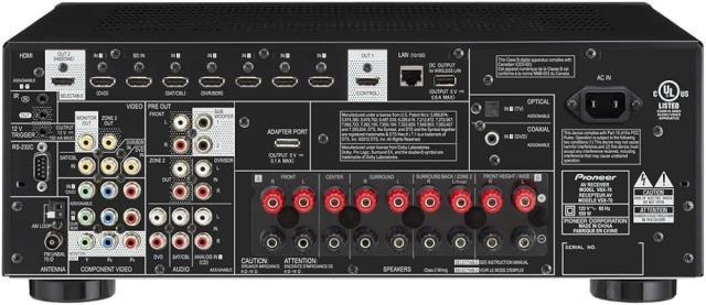 Receiver 550wts 7.2 channels