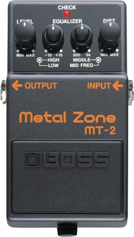 Pedale boss metal zone mt-2 no acc