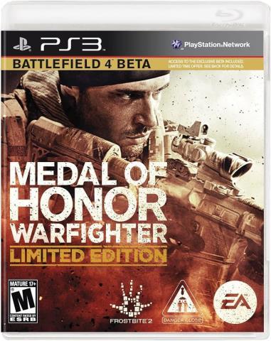 Medal of honor warfighter edition limite