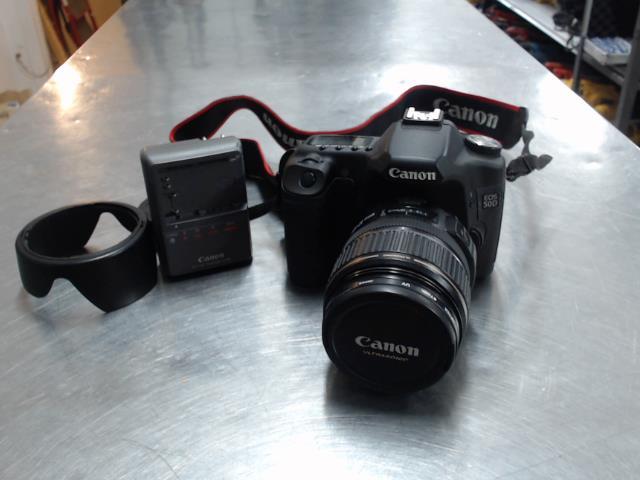 Camera canon + lens 17-85mm