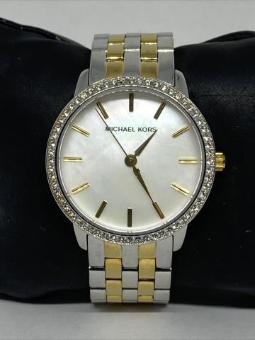 Michael kors two tone w watch stainless