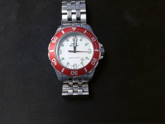 Stainless steel swiss military