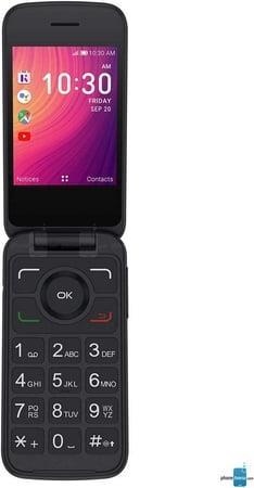 Alcatel flip phone noir sans fil